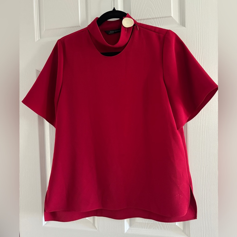 Zara Red Women's Top